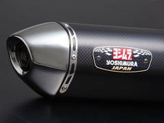 YOSHIMURA JMCA SLIP-ON R-77J STAINLESS END GSX1300R 08- (SMS) - METAL MAGIC COVER, STAINLESS END | 110-509-5V20