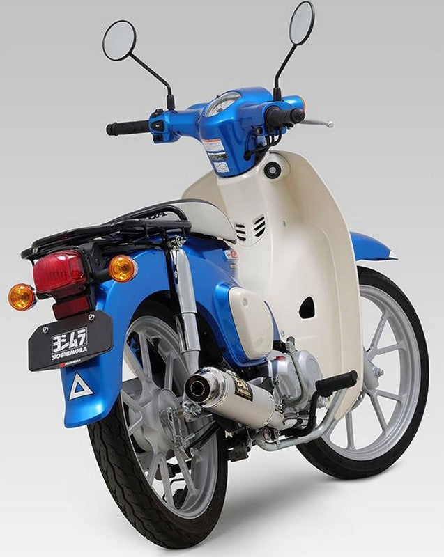 Yoshimura JMCA F/S GP-M DOWN TYPE SuperCub/CrossCub110 (18-21/22), Satin Finish cover | 110A-46E-5U30