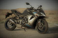 Yoshimura USA GSX-S1000/F/FZ/Z 16-20 Alpha Stainless Slip-On Exhaust, W/ Stainless Muffler | 11100EM520