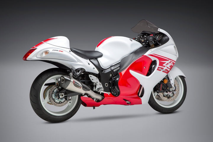 Yoshimura USA Hayabusa 08-20 Race Alpha T Stainless Full Exhaust, W/ Stainless Muffler | 11210AP520