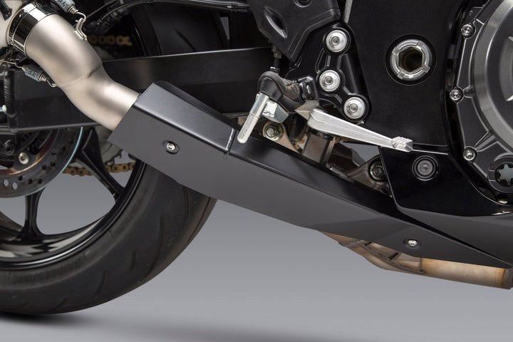 Yoshimura USA Hayabusa 2022-23 Race R-77 Dual Stainless Slip-On Exhaust, W/ Stainless Mufflers | 1121120520