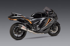 Yoshimura USA Hayabusa 2022-23 Race At2 Stainless Full Exhaust, W/ Stainless Muffler | 11211AP520