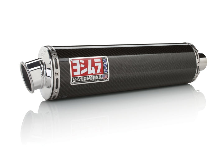 Yoshimura USA Hayabusa 08-20 RS-3 Stainless Slip-On Exhaust, W/ Carbon Fiber Mufflers | 1121252