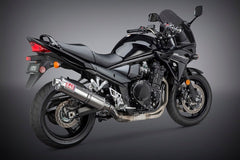Yoshimura USA GSF/GSX1250Fa 07-16 RS-3 Stainless Slip-On Exhaust, W/ Stainless Muffler | 1126255