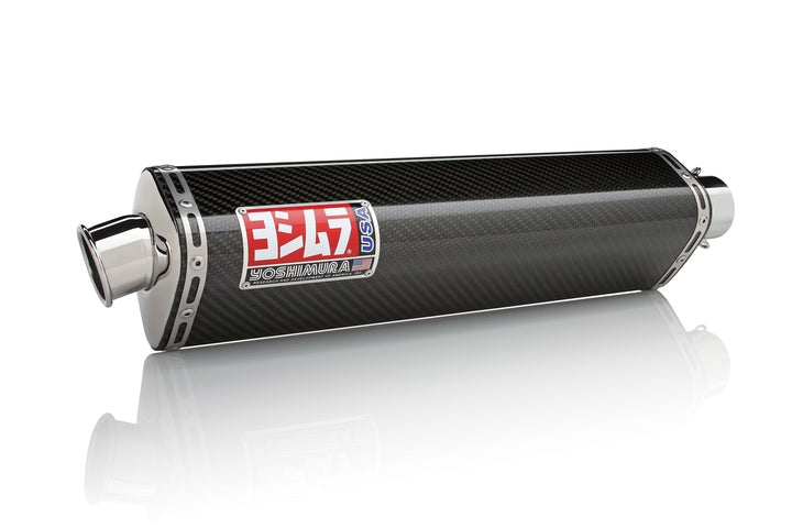 Yoshimura USA GSF/GSX1250Fa 07-16 TRS Stainless Slip-On Exhaust, W/ Carbon Fiber Muffler | 1126262