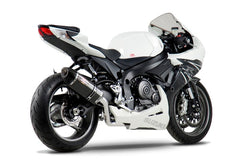 Yoshimura USA GSX-R600/750 11-22 Race R-77 Stainless Full Exhaust, W/ Carbon Fiber Muffler | 1160000221
