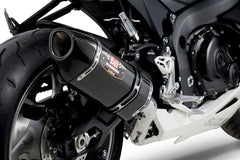 Yoshimura USA GSX-R600/750 11-22 Race R-77 Stainless Full Exhaust, W/ Carbon Fiber Muffler | 1160000221