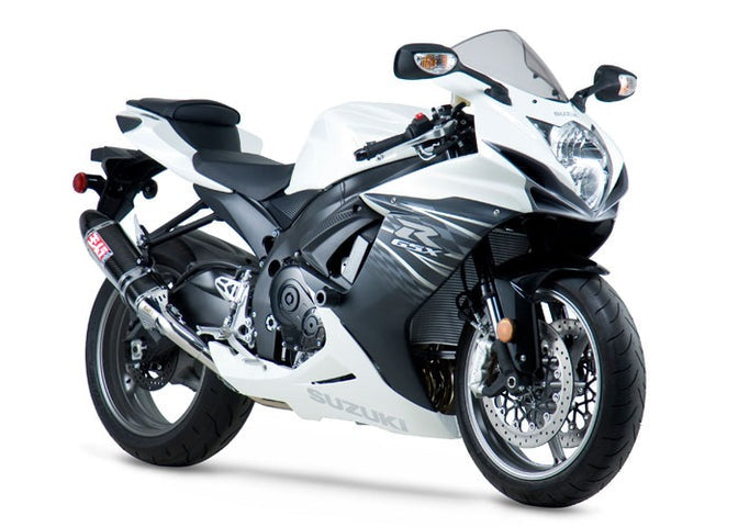 Yoshimura USA GSX-R600/750 11-22 Race TRC-D Stainless Full Exhaust, W/ Carbon Fiber Muffler | 1160001221