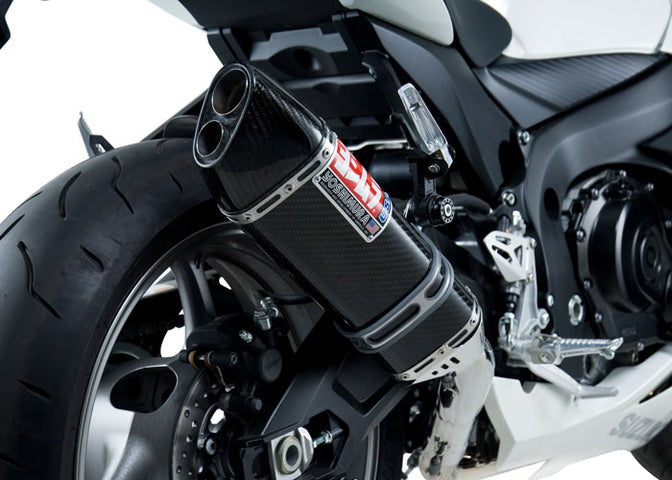 Yoshimura USA GSX-R600/750 11-22 Race TRC-D Stainless Full Exhaust, W/ Carbon Fiber Muffler | 1160001221