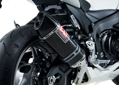 Yoshimura USA GSX-R600/750 11-22 Race TRC-D Stainless Full Exhaust, W/ Carbon Fiber Muffler | 1160001221