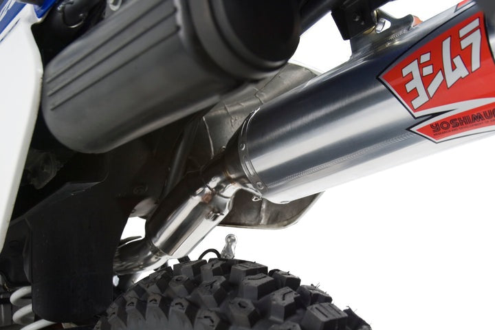 Yoshimura USA DR650 96-22 RS-2 Stainless Slip-On Exhaust, W/ Aluminum Muffler | 116502C350