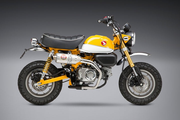 Yoshimura USA Monkey 19-22 RS-3 Stainless Slip-On Exhaust, W/ Stainless Muffler | 12130B5500
