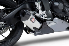 Yoshimura USA CBR1000RR/Abs 12-13 Race R-77 Stainless Slip-On Exhaust, W/ Stainless Muffler | 1220020520