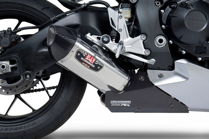 Yoshimura USA CBR1000RR/Abs 12-13 Race R-77 Stainless Slip-On Exhaust, W/ Stainless Muffler | 1220020520