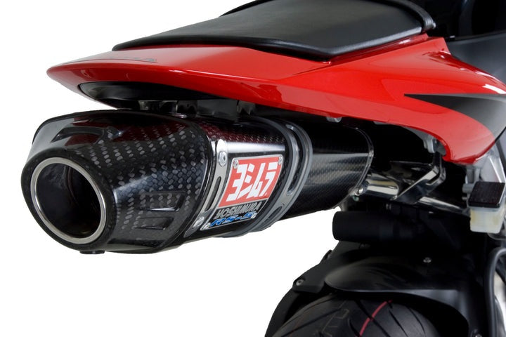 Yoshimura USA CBR600Rr 09-22 Race RS-5 Stainless Full Exhaust, W/ Carbon Fiber Muffler | 1228107220
