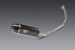 Yoshimura USA CB300R 19-21 Race R-77 Stainless Full Exhaust, W/ Carbon Fiber Muffler | 12310AJ220