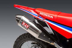 Yoshimura USA CRF300L/Rally 21-22 Race RS-4 Stainless Slip-On Exhaust, W/ Stainless Muffler | 123412D520