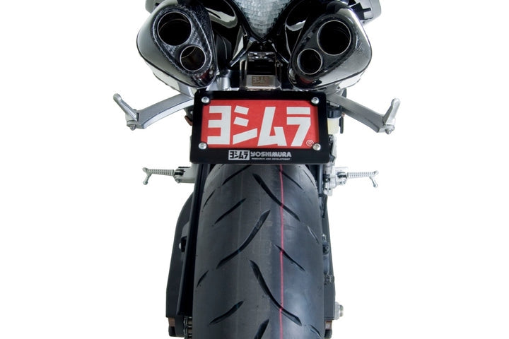Yoshimura USA YZF-R1 09-14 TRC-D Stainless Slip-On Exhaust, W/ Carbon Fiber Mufflers | 1314212