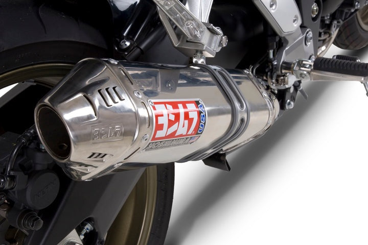 Yoshimura USA FZ1 06-13 TRC Stainless Slip-On Exhaust, W/ Stainless Muffler | 1321275