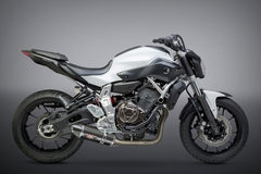Yoshimura USA FZ/Mt-07 15-22 / Xsr700 18-22 / R7 2022 Race R-77 Stainless Full Exhaust, W/ Cf Muffler | 13700AJ220