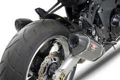 Yoshimura USA Z1000 10-16 R-77 Stainless Slip-On Exhaust, W/ Carbon Fiber Mufflers | 1412202