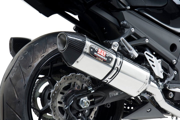 Yoshimura USA ZX-14R 12-22 Race R-77 Stainless Slip-On Exhaust, W/ Stainless Mufflers | 1414020520