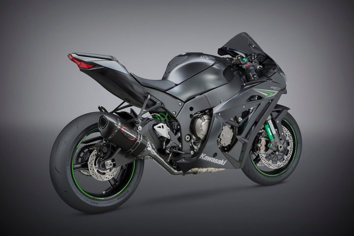Yoshimura USA ZX-10R/Rr 16-20 Race Alpha Stainless 3/4 Exhaust, W/ Carbon Fiber Muffler | 141824M220