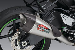 Yoshimura USA ZX-6R 19-23 At2 Stainless 3/4 Exhaust, W/ Stainless Muffler | 14642CP521