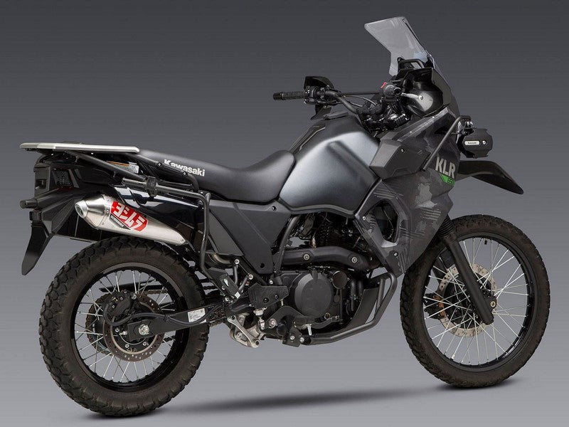 Yoshimura USA Kawasaki KLR 650 RS2 SO SS/SS EXHAUST DIRT SLIP-ONS | 146702C550