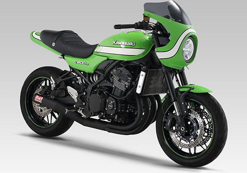 Yoshimura Racing Exhaust System Hand Bent Straight Cyclone T-Spec Z900RS/CAFÉ, Steel | 150-269-4840