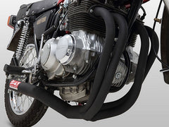 Yoshimura Racing Exhaust System Straight Cyclone CB400FOUR, Steel | 150-441-0640