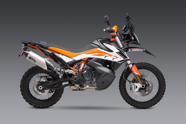 Yoshimura USA 790/890 Adventure 19-22 / Norden 901 RS-4 Stainless Slip-On Exhaust, W/ Stainless Muffler | 16780BD520