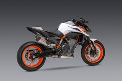 Yoshimura USA 890 Duke R 20-21 / 790 Duke 19-20 At2 Stainless Slip-On Exhaust, W/ Stainless Muffler | 16890BP521