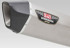 YOSHIMURA STREET SPORTS FULL EXHAUST SYSTEM HEPTA FORCE CARBON END TMAX530 (ABS) (STC) - TITANIUM COVER CARBON END | 170-389-C08G0