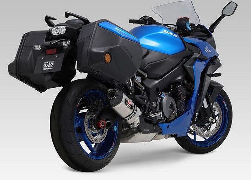 Yoshimura EEC Slip-on R-77S GSX-S1000/GT/S950/KATANA, Satin Finish cover | 1F0-19E-5W30