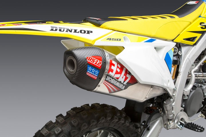 Yoshimura USA RM-Z450 18-23 RS-12 Stainless Full Exhaust, W/ Aluminum Muffler | 219220S320