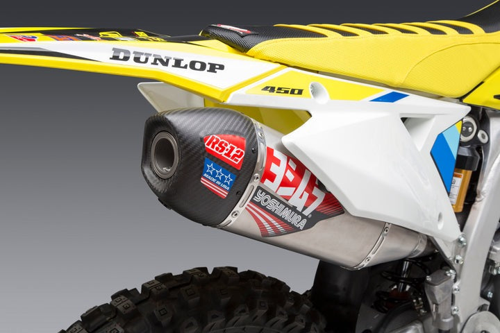 Yoshimura USA RM-Z450 18-23 RS-12 Titanium Full Exhaust, W/ Titanium Muffler | 219221S720
