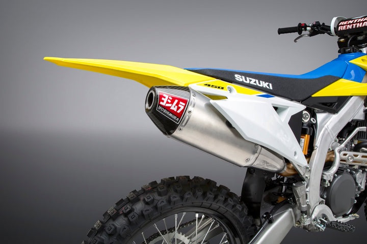 Yoshimura USA RM-Z450 18-23 RS-4 Stainless Slip-On Exhaust, W/ Aluminum Muffler | 219222D320