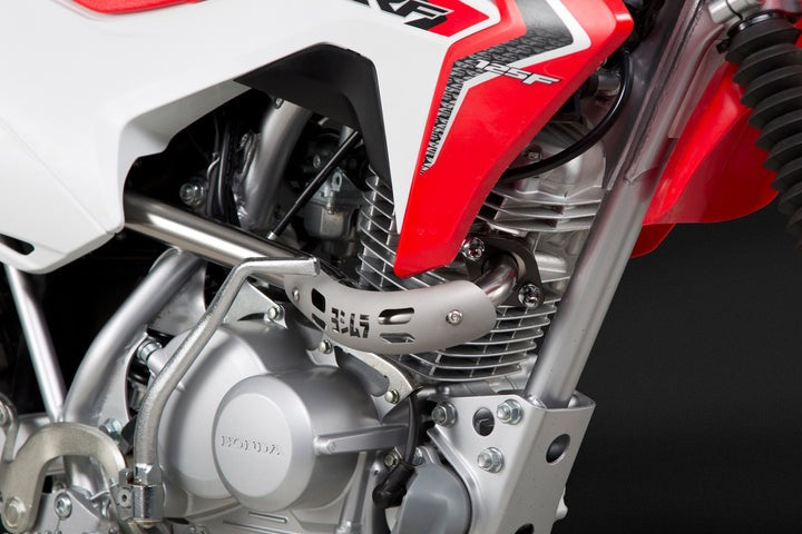Yoshimura USA CRF125F 14-18 RS-2 Stainless Full Exhaust, W/ Carbon Fiber Muffler | 221200B250