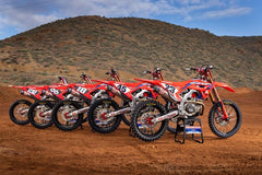 Yoshimura USA CRF450R/Rx 2021-2023 RS-12 Stainless Full Exhaust, W/ Stainless Muffler | 225850S320