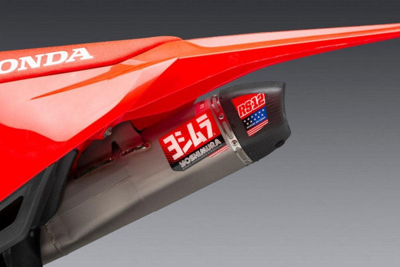 Yoshimura USA Honda CRF450R/RX RS-12 Signature Series FS TI/TI/CF   EXHAUST DIRT FULL SYSTEMS | 225851S721
