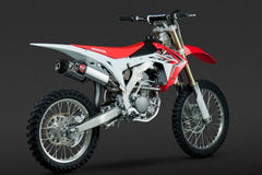 Yoshimura USA CRF250R 14-17 RS-9 Stainless Full Exhaust, W/ Aluminum Mufflers | 228420H320