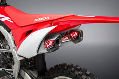 Yoshimura USA CRF250R 18-21/Rx RS-9T Stainless Full Exhaust, W/ Dual Stainless Mufflers | 22843AR520