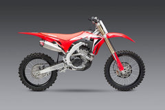 Yoshimura USA CRF250R 20-21 / Rx RS-9T Stainless Slip-On Exhaust, W/ Dual Stainless Mufflers | 22844BR520