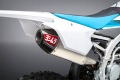 Yoshimura USA YZ250F 14-18/ YZ250Fx/Wr250F 15-18 RS-4 Stainless Slip-On Exhaust, W/ Aluminum Muffler | 231012D320