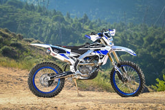 Yoshimura USA YZ250F 19-22 / YZ250Fx 20-22 / Wr250F 20-22 RS-12 Stainless Full Exhaust, W/ Aluminum Muffler | 231020S320