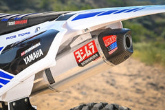 Yoshimura USA YZ250F 19-22 / YZ250Fx 20-22 / Wr250F 20-22 RS-12 Stainless Full Exhaust, W/ Aluminum Muffler | 231020S320