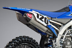 Yoshimura USA YZ450F 14-17/Fx 16-17/Wr450F 16-18 RS-4 Stainless Slip-On Exhaust, W/ Aluminum Muffler | 234812D321