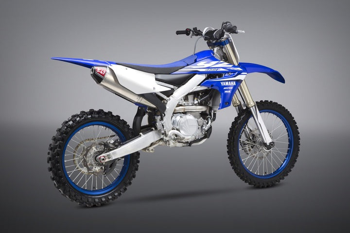 Yoshimura USA YZ450F 18-19 / Wr450F 19-20 / YZ450Fx 19 RS-4 Stainless Full Exhaust, W/ Aluminum Muffler | 234820D320
