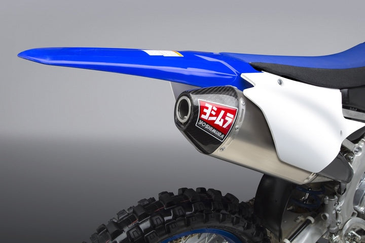 Yoshimura USA YZ450F 18-19 / Wr450F 19-20 / YZ450Fx 19 RS-4 Stainless Full Exhaust, W/ Aluminum Muffler | 234820D320